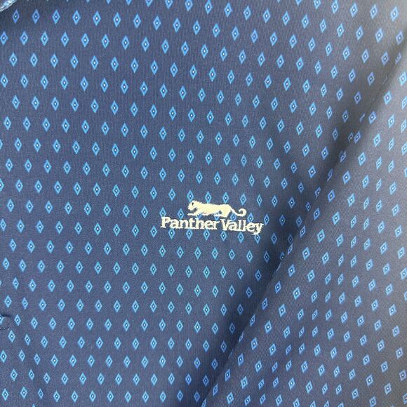 Fennec x Panther Valley Men's Size XL Performance Golf Polo Shirt Casual Collar - Picture 7 of 8